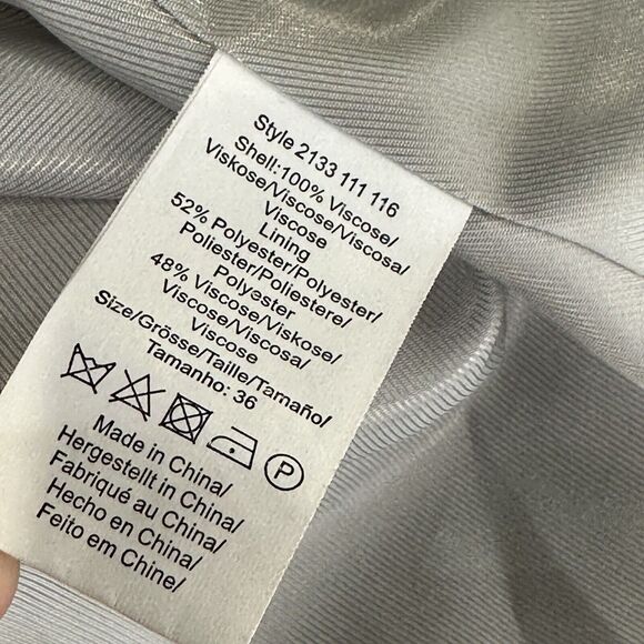 2nd day single button asymmetrical jacket Size 36 - Picture 6 of 7